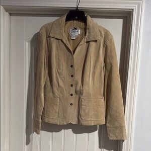 Chico's Tan Suede Jacket